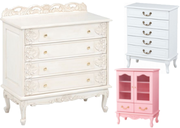 姫系ねこ足チェスト 姫系ねこ足チェスト