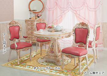 ロココ調テーブル ロココ調テーブル